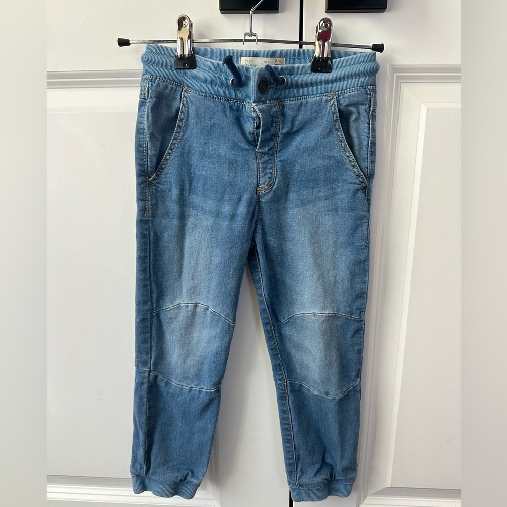 Zara Boys Denim Jogger (Size 3-4)